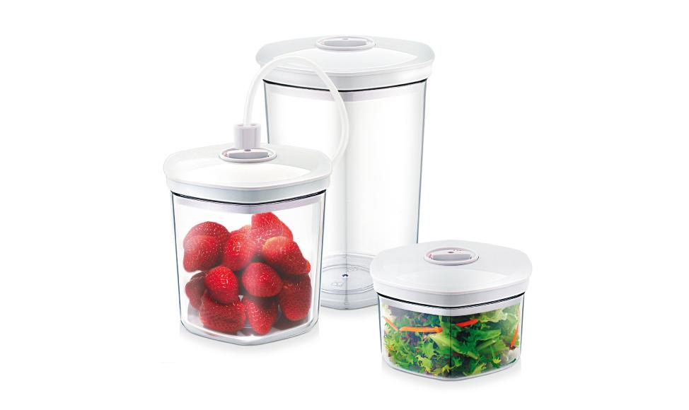 Caso Vakuum Beholder sæt 700ml 1400 ml 2000 ml